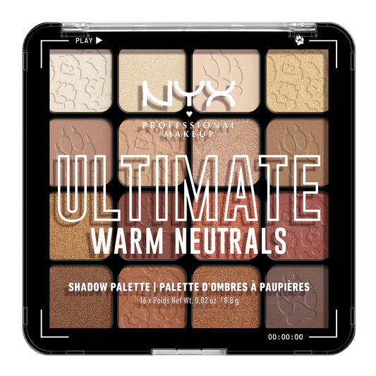 NYX PROFESSIONAL MAKEUP Ultimate Shadow Palette Eyeshadow Palette - Warm Neutrals